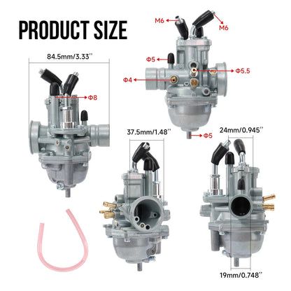 2 Stroke Carburetor for Polaris Sportsman 90 (2001–2006) E-TON Choke