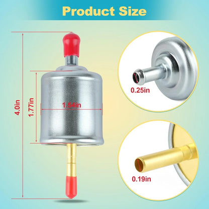 Fuel Filter for Yamaha 150-300 HP HPDI (2000–2014) 60V-24251-00, 18-79907