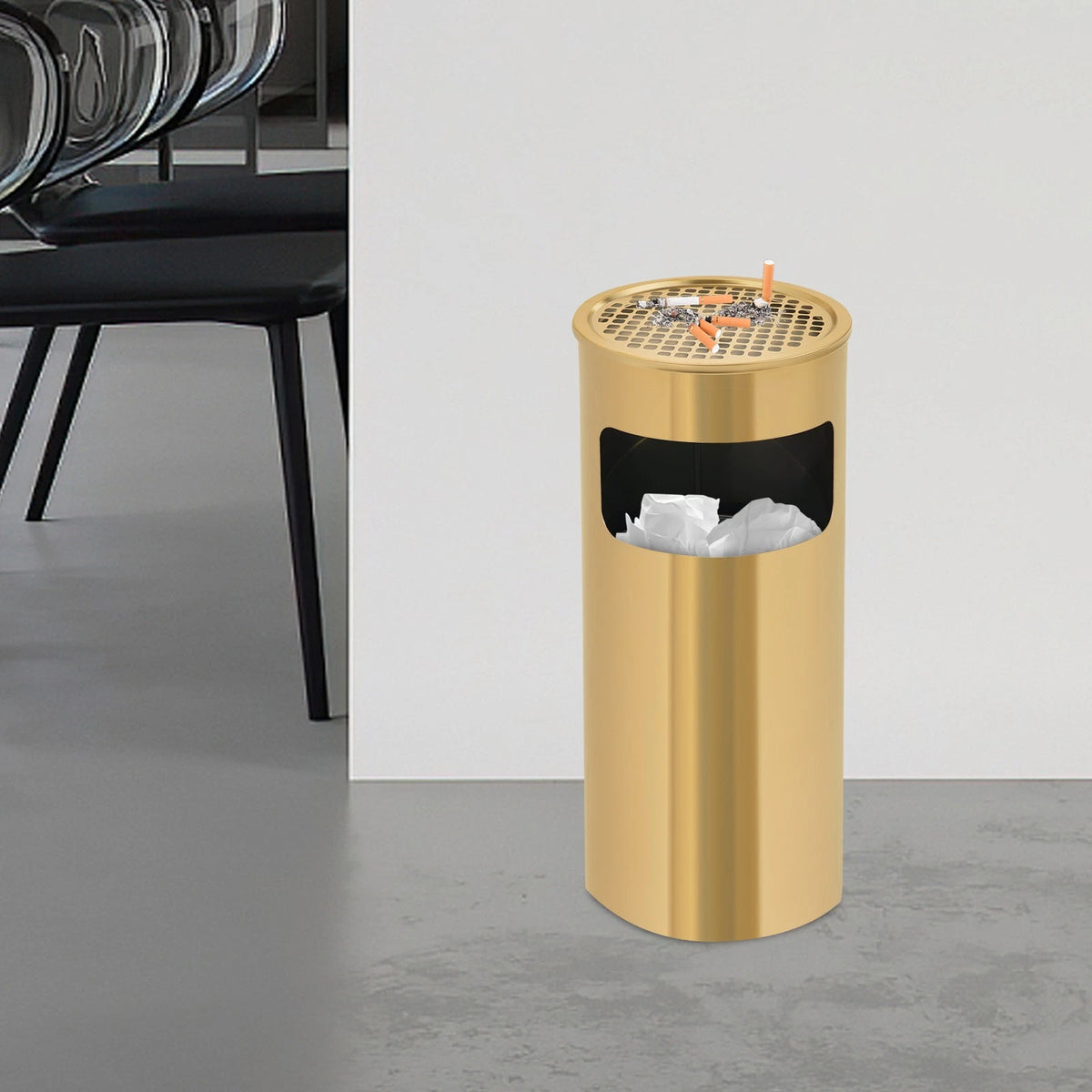 Stainless Waste Bin for Mall Gardens (2010–2023)