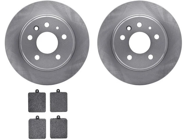 Brake Pad and Rotor Kit for Mercedes 300SE (1961–1963) 14281PZSZ