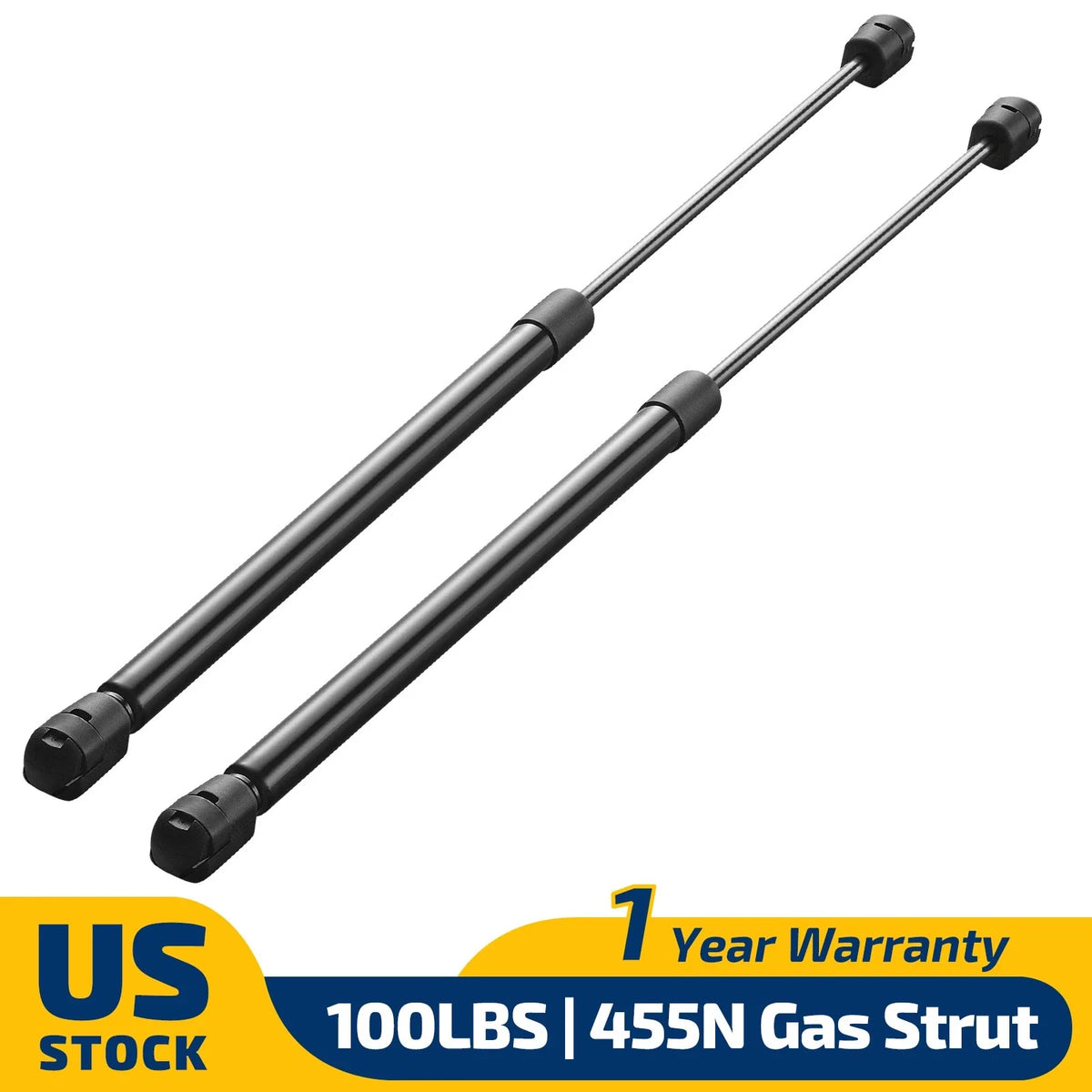 Set of 2 Gas Struts Lift Support for Truck Cap, Camper Shell (C16-23833)