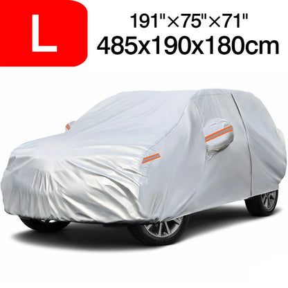Full SUV Car Cover Waterproof Outdoor UV Protection (L)