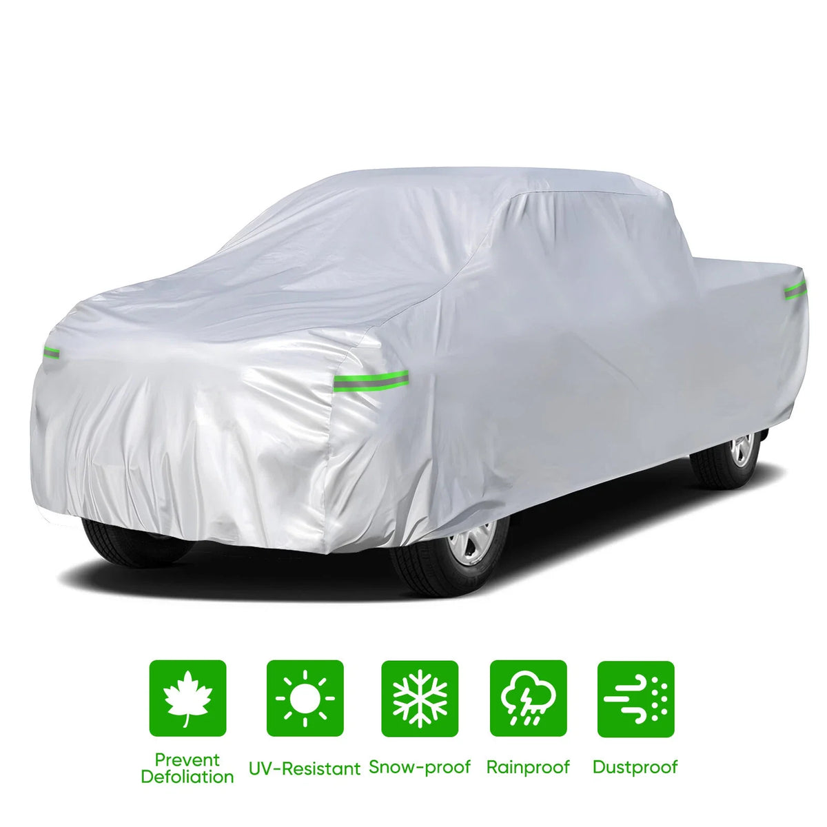 Car Cover for GMC Sierra 1500 Crew Cab (2014–2023) - UV Protection, Snow, Dust