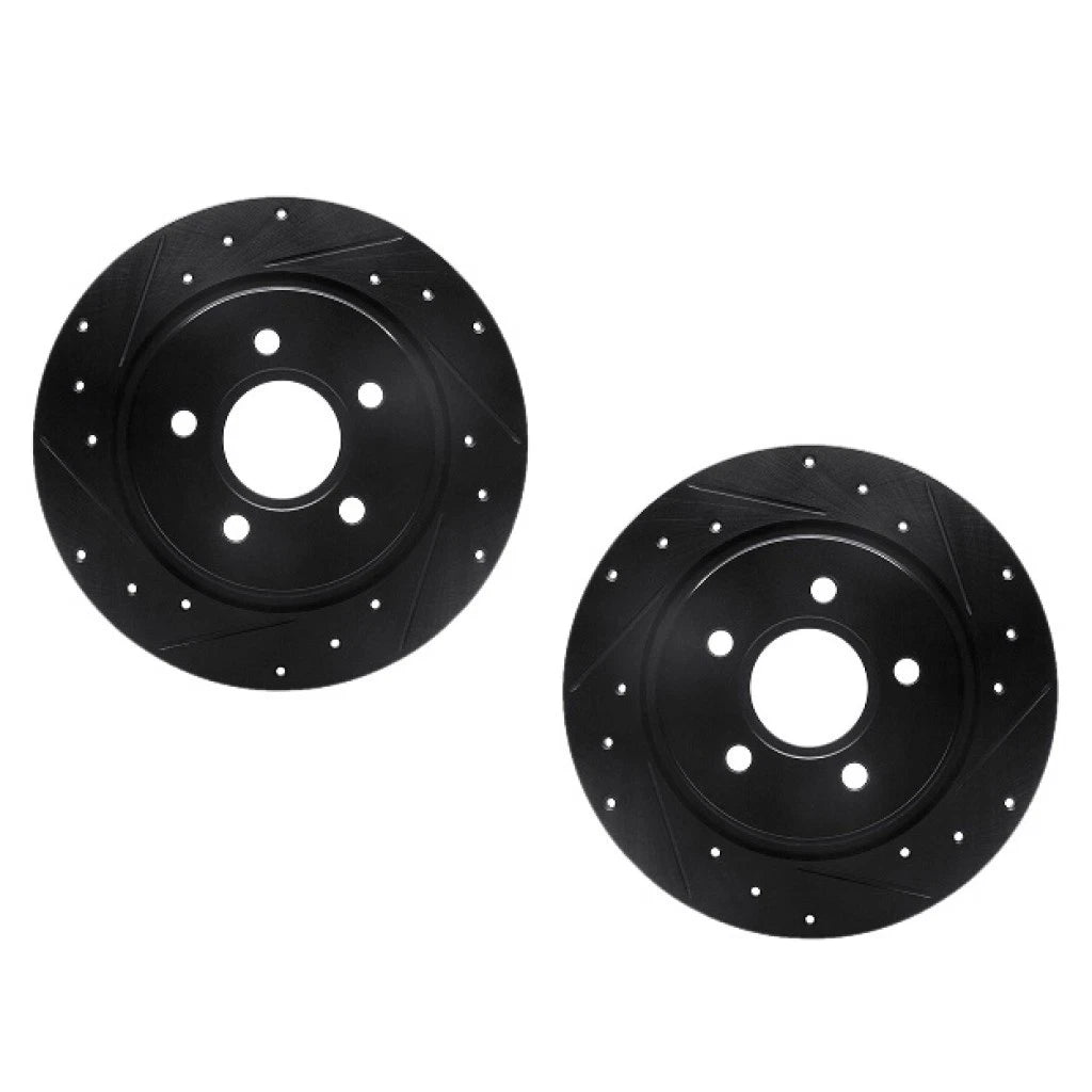 Rotor Set for Volvo C30 (2007–2013) | Drilled and Slotted | ALX-PAU-DF-8002-27038-CLA2