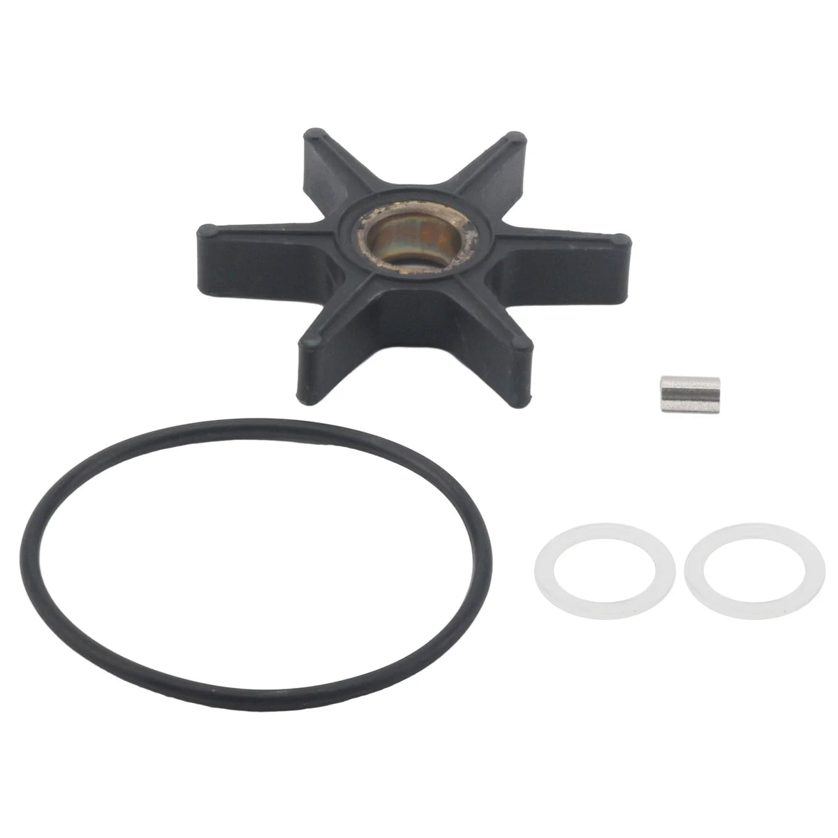 Water Pump Impeller Kit for Mercury 18 20 25 HP (18-3215, 47-85089Q4, 47-85089T7)