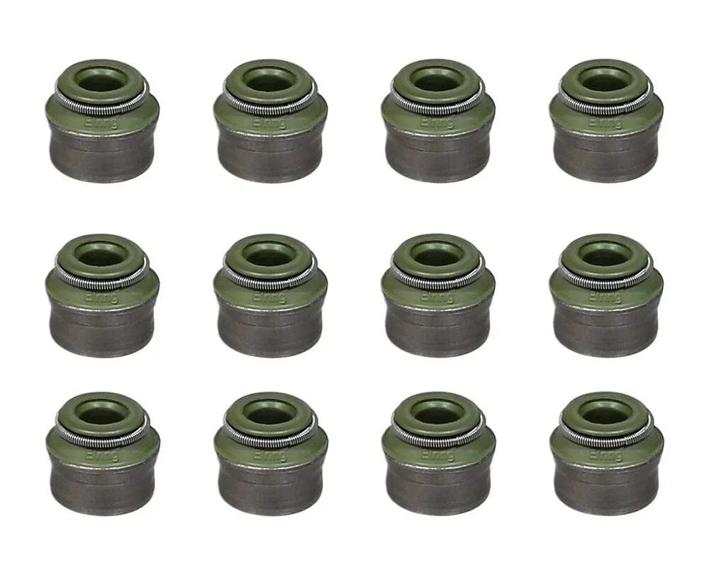Set of 12 Engine Valve Stem Seals 6 mm for Mercedes W124 (1985–1996)
