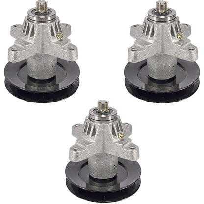 Spindle Assembly for MTD 38" 42" Decks (3PCS) Replaces 918-04126, 918-04125, 618-04126