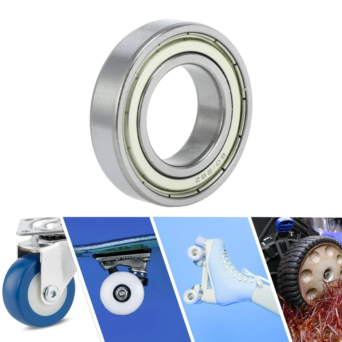 Deep Groove Ball Bearing 28x52x12mm for Scooter Skateboard (1 Pc)