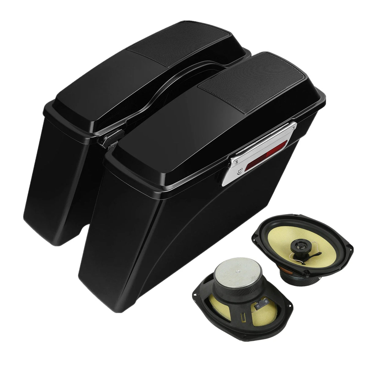 Hard Saddlebag & 6x9" Speakers for Harley Touring Road Glide (1994–2013)
