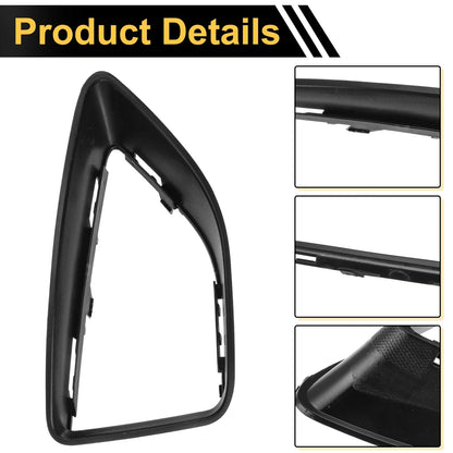 Front Right Fog Light Grill No.FO1039126 for Ford Fusion (2010–2012) Black ABS