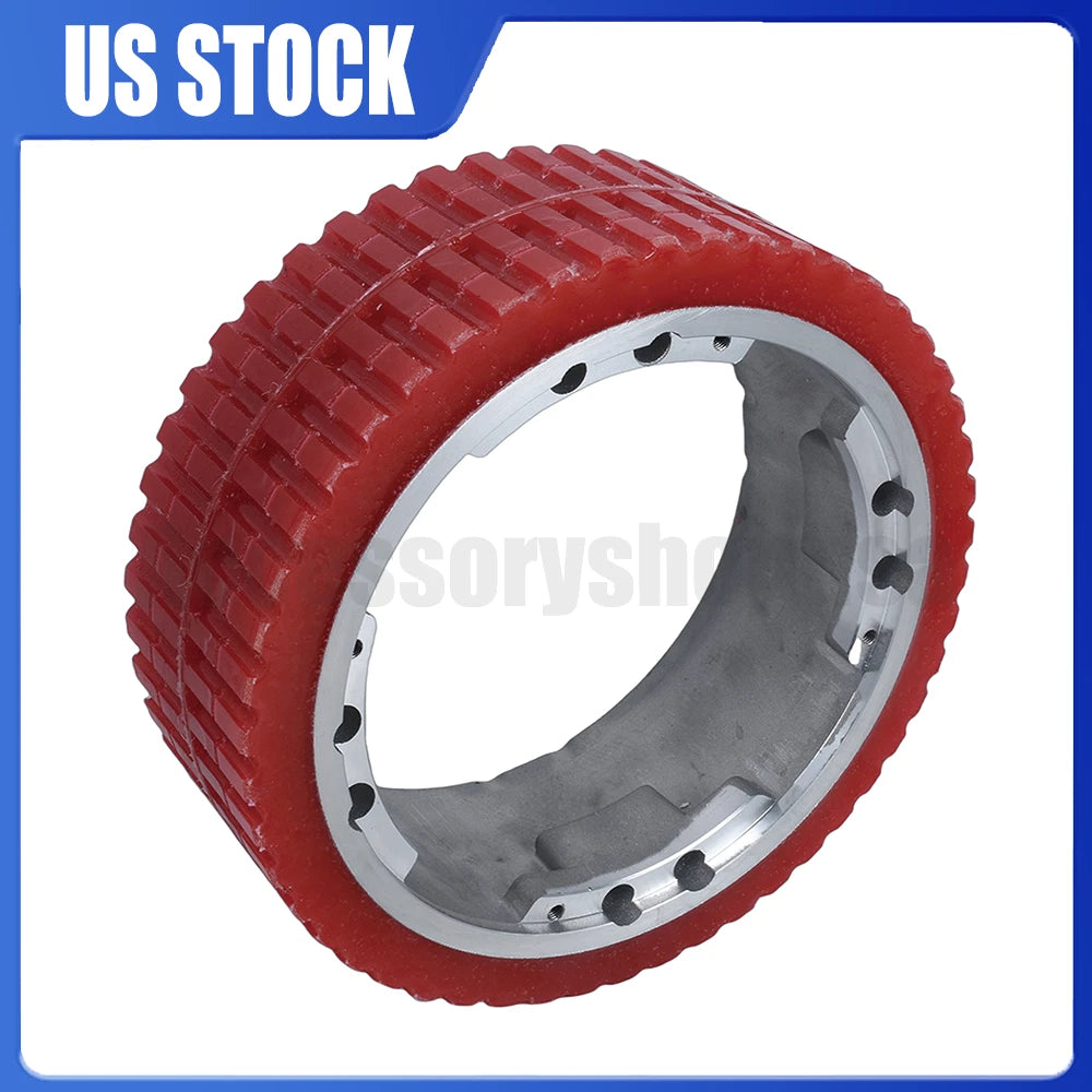 Front Wheel 25090 for Tennant B10 EZ 6100 7080 7100 T7 Rider Sweeper (391259, 391463)