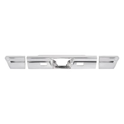 3Pcs Rear Bumper Assembly Set for Chevy Impala (1966) Chrome Steel CON-A000000789