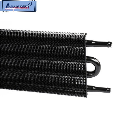 4 Row Universal Aluminum Remote Transmission Oil Cooler Radiator