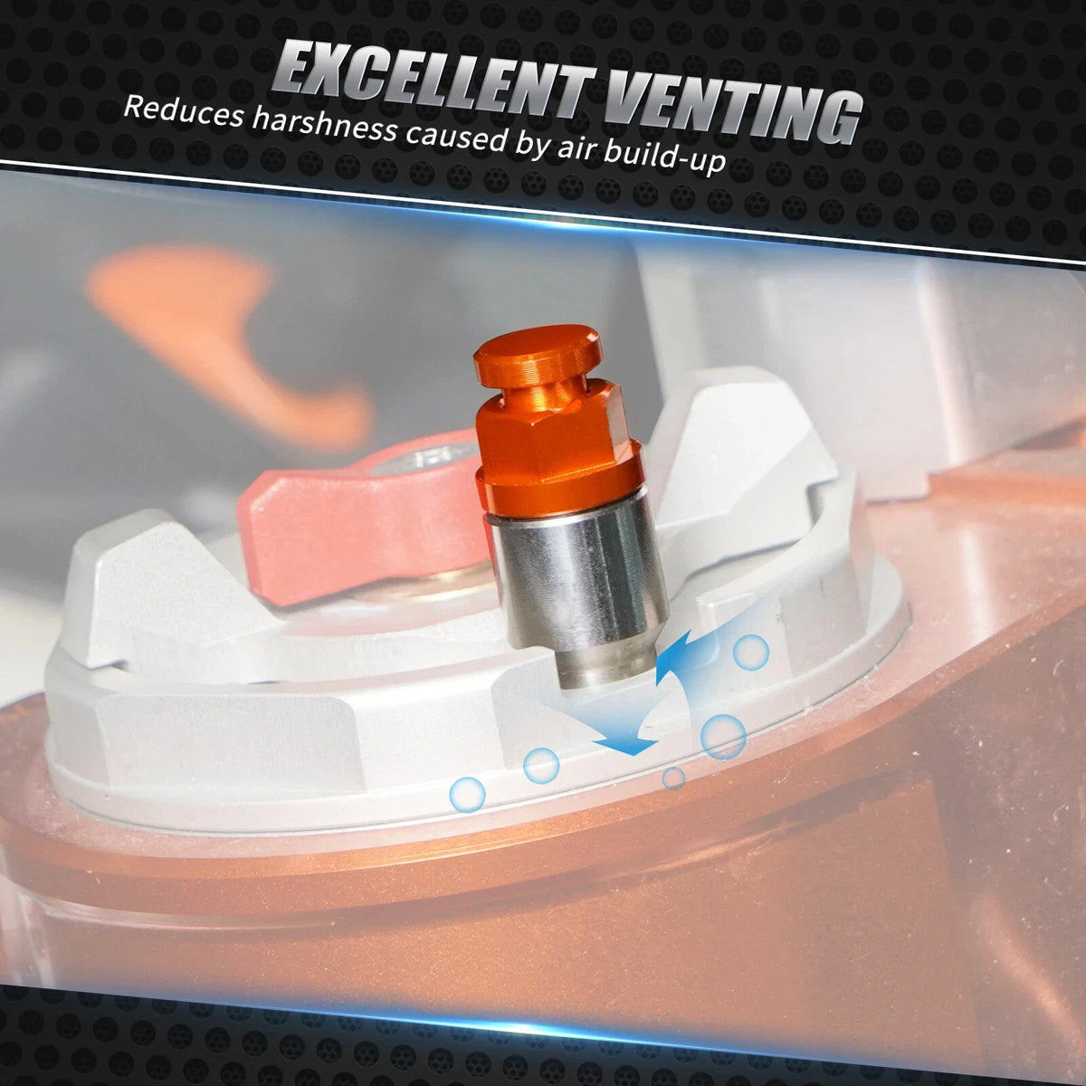 Fork Air Pressure Bleeder Valve for KTM 50-530 SX SXF XC XCF MXC XCW EXC (2003–2023)