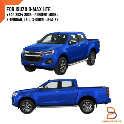 3" Matte Black Fender Flares for Isuzu D-Max Ute (2024-2025)