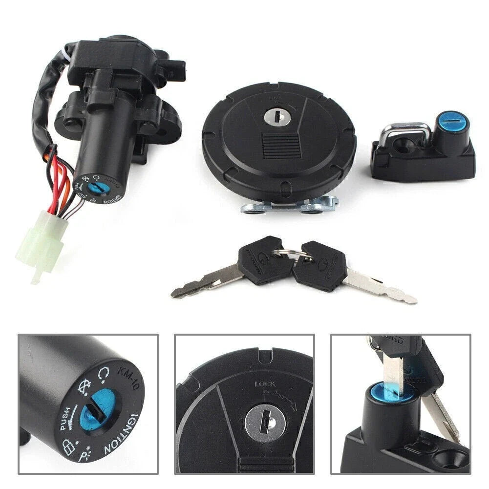 Ignition Switch & Fuel Gas Cap Key for Kawasaki KLX250/250S/SF (2006–2023)