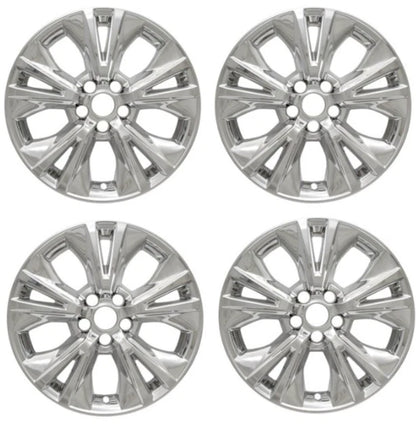 Set of 4 Chrome 18" Wheel Skins Hub Caps for Toyota Highlander (2014–2019) IMP410X