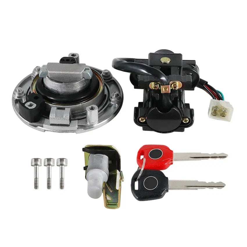 Ignition Key Switch Lock Set for Honda CBR900RR VTR1000F CBR1100XX (1992–2003)