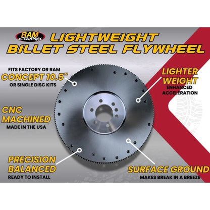 Set of 2 Flywheels for Chevy (1986–Present) - Part Number 1531LW