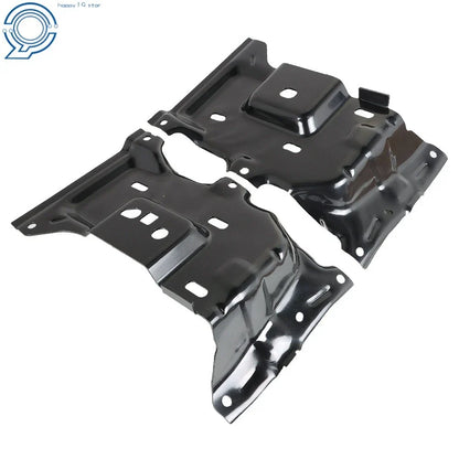 Set of 2 Front Bumper Brackets for Ford F-150 (2015–2017) - Black