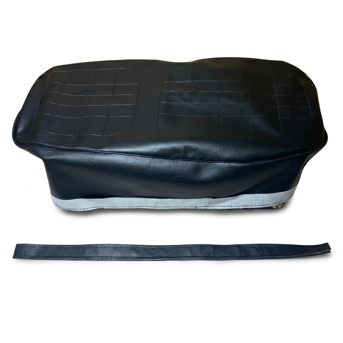 2X Faux Leather Seat Cover for Yamaha RX100 RX125