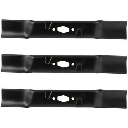 3Pcs Low Lift Blades for MTD Troy-Bilt 50" Deck