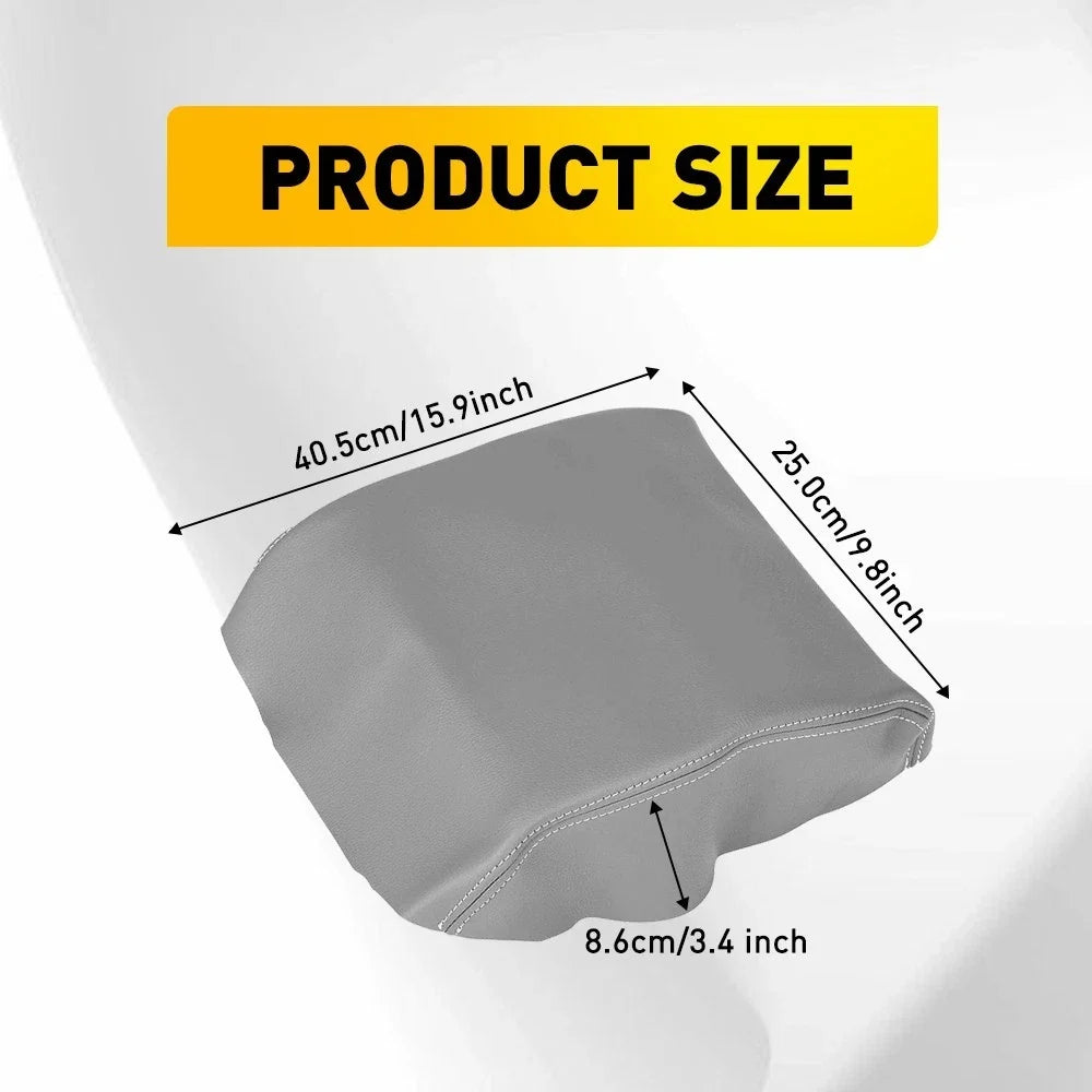 Leather Center Console Lid Cover for Honda Ridgeline (2006–2014)