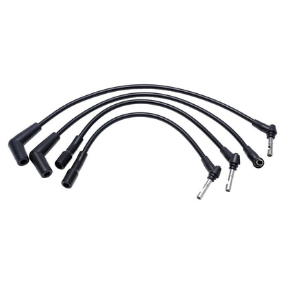 Set of 4 Spark Plug Wires for Chevy Toyota Tercel Corolla (1984–1988) 18036677, 6714139, 9993