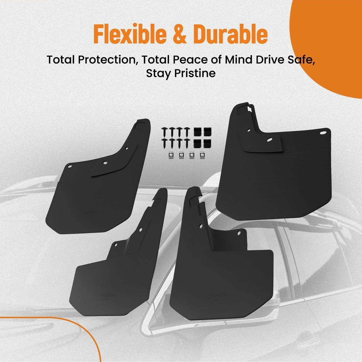 Set of 4 Mud Flaps for Chevrolet Colorado (2023–2024)