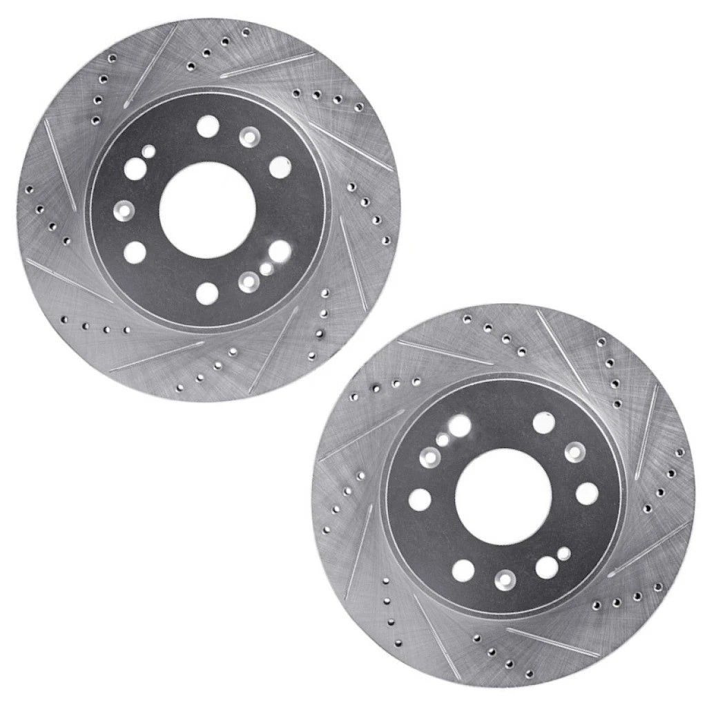 Drilled and Slotted Rotors for GMC Yukon (2007–2008) ALX-PAU-DF-7212-48026-CLA6