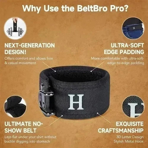 2X Tactical Metal Hook Elastic Belt Buckle-Less Waist Closure
