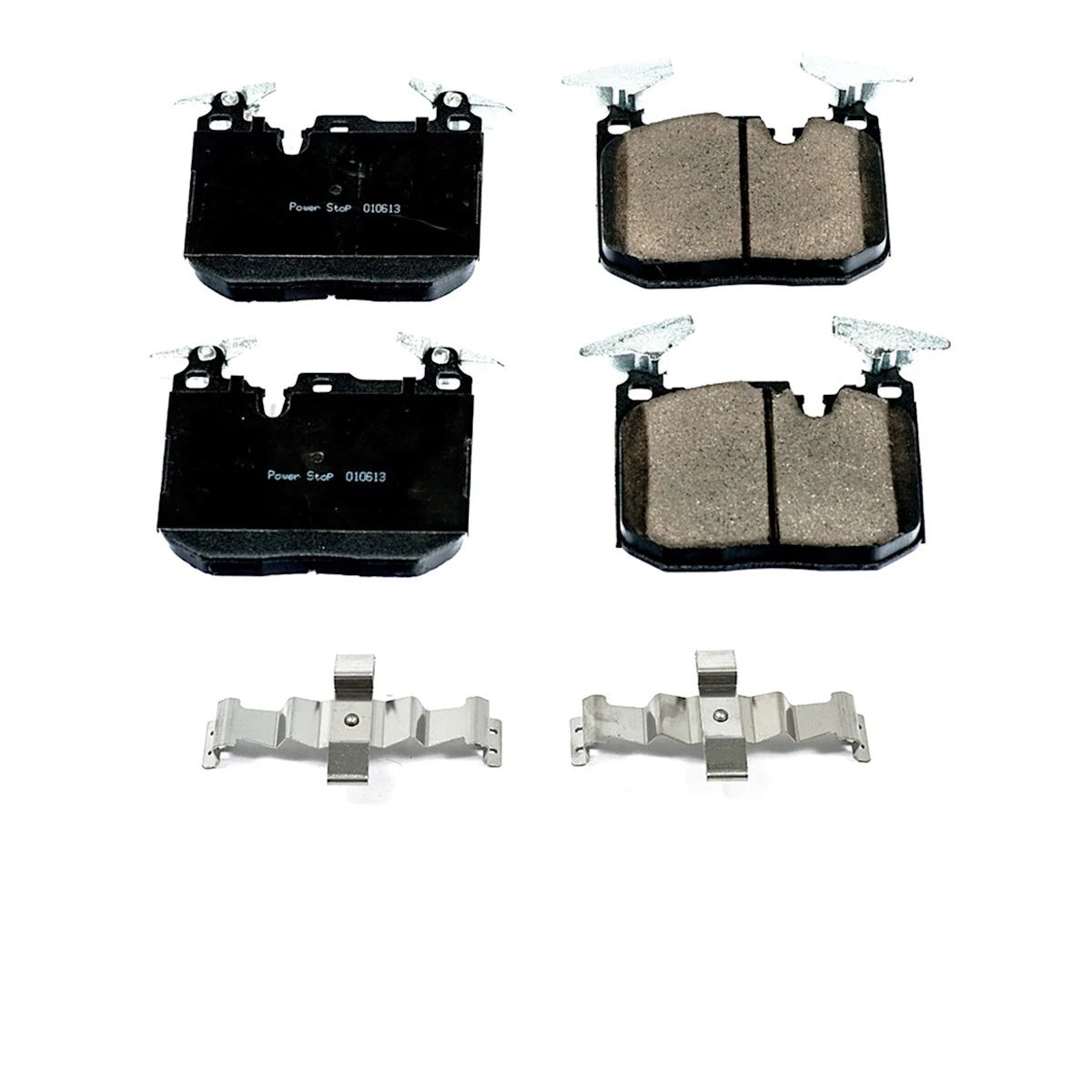 2X Powerstop Brake Pad Set Front for BMW 330i xDrive (2012–2021) 17-1609