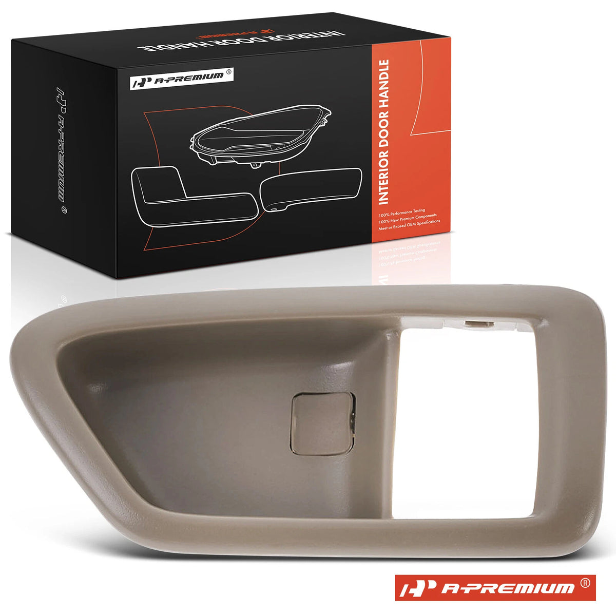 Front Right Beige Interior Door Handle for Toyota Camry (1997–2001) 69277-33020, 69277-AA010-A0, 91009