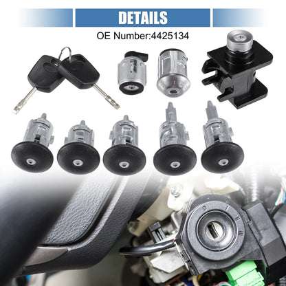 Ignition Lock Cylinder with Key Set for Ford Transit Connect (2002–2012)