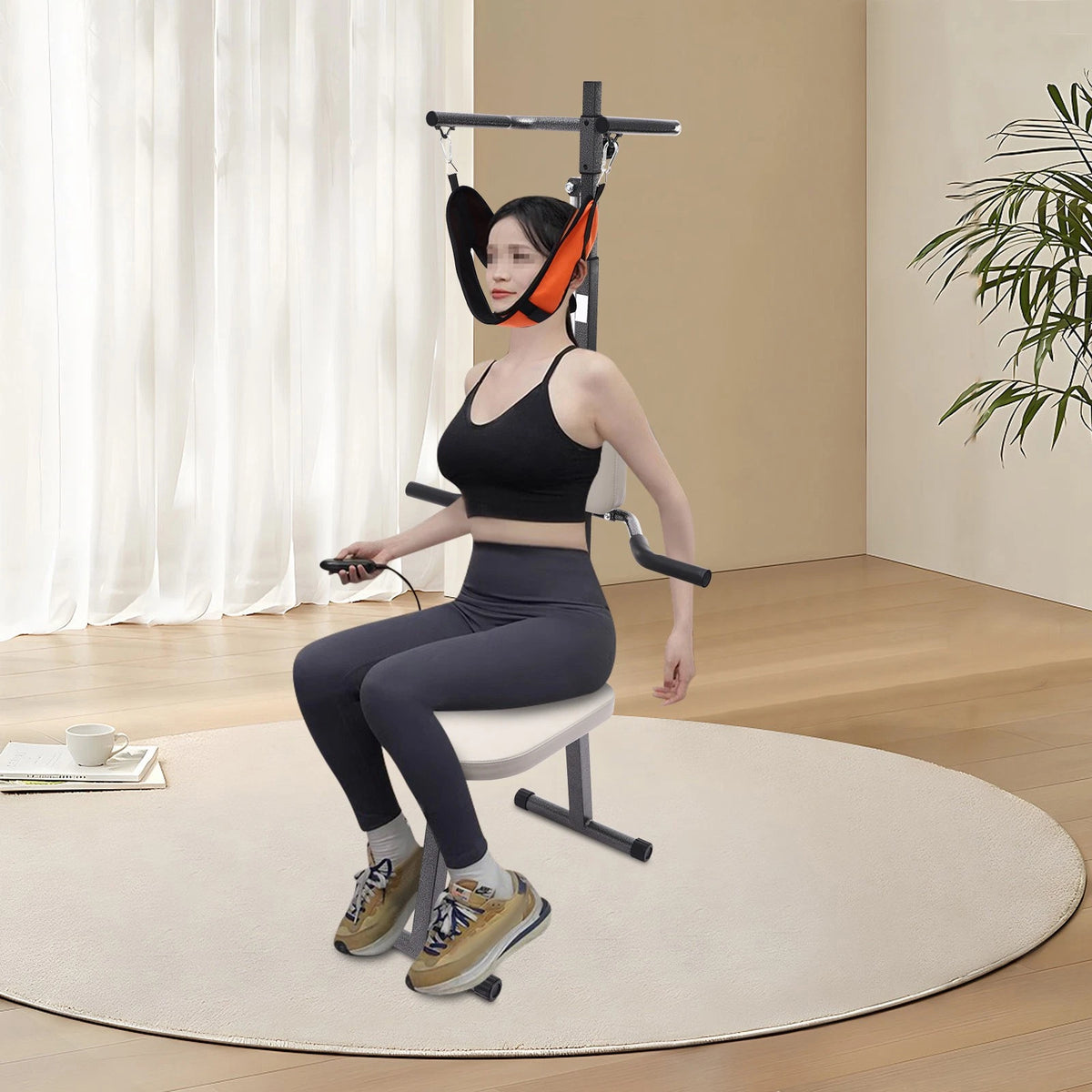 Traction & Stretching Tool for Home Gym Neck Decompression Chair