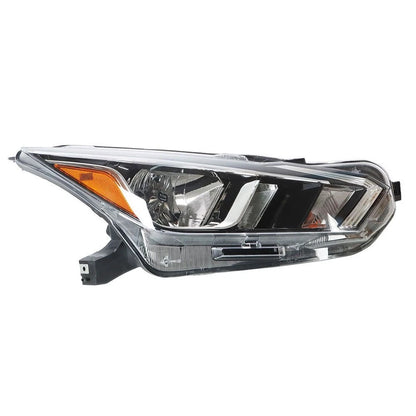 Right Headlight for Nissan Versa S SV (2020–2021) NI2503273, 260105EE0A Chrome
