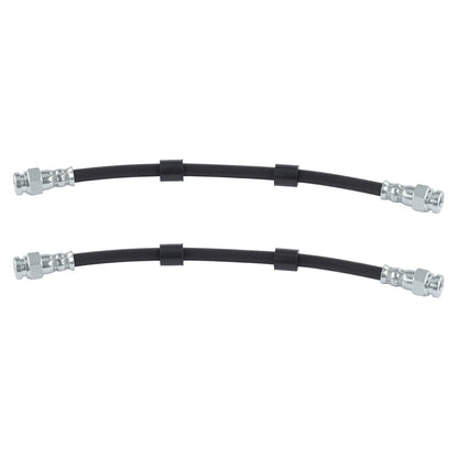 Set of 2 Brake Hoses for Mazda (2011–2014) 18021807, 2201819, D65143810