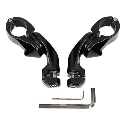 1-1/4" Short Angled Highway Footpeg Pegs for Harley Electra Glide