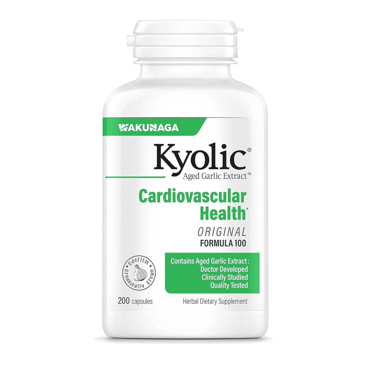 Kyolic Aged Garlic Extract Formula 100 for Cardiovascular Health