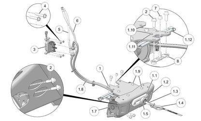 Polaris OEM Pro HD Winch 4,500 lb. for Polaris (2883828)