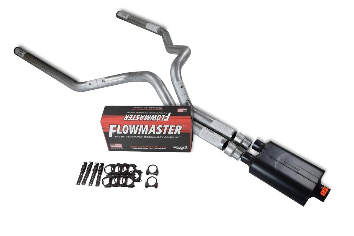 3" Dual Exhaust Kit for Chevy GMC 1500 Truck (2015–2018) Flowmaster Super 40