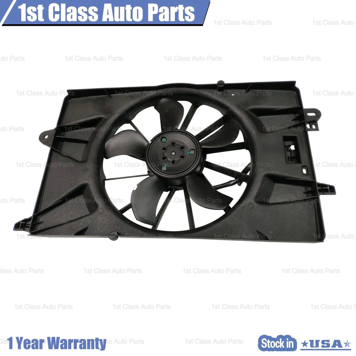 Radiator Cooling Fan Assembly for Jeep Cherokee Chrysler 200 (2011–2017) 621-114