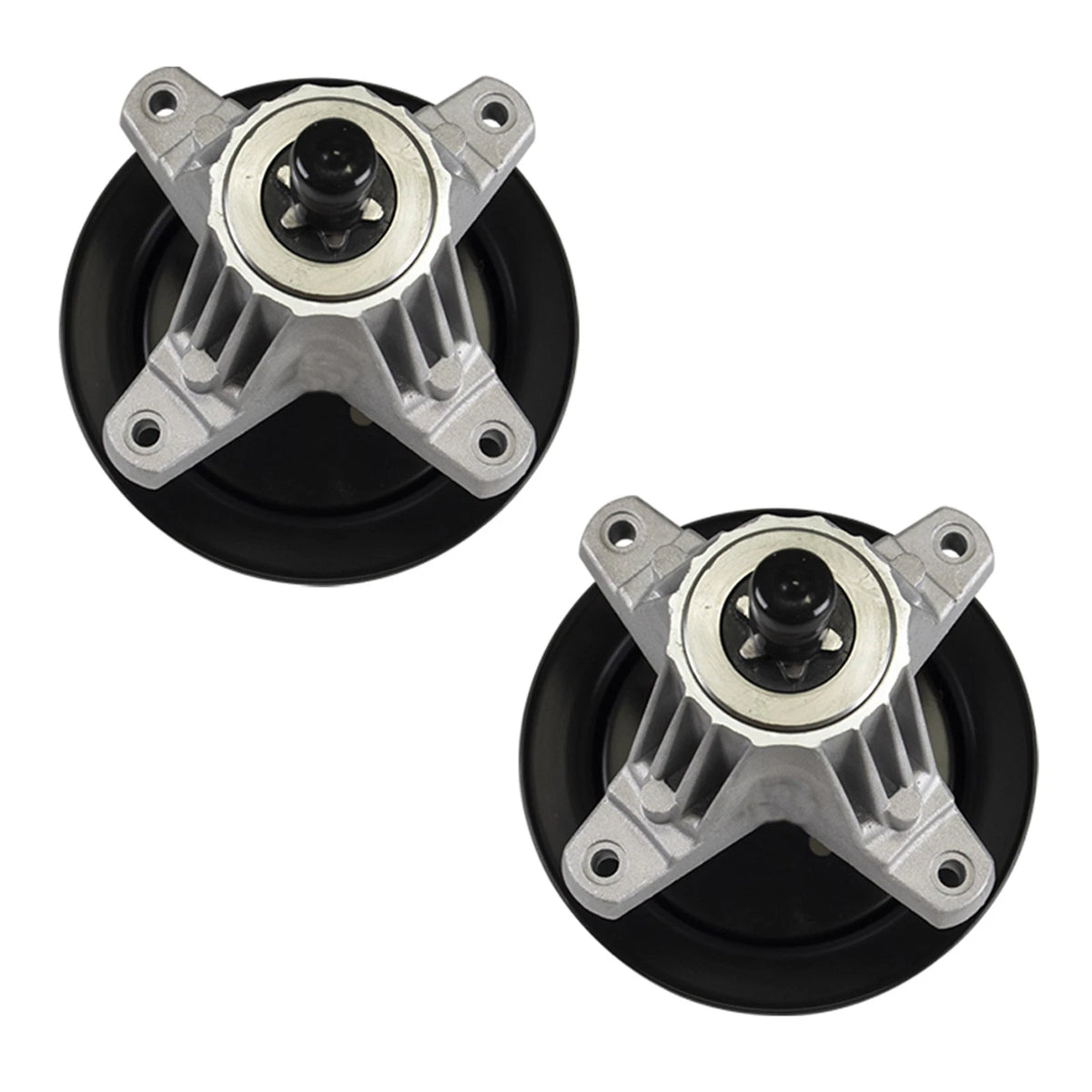 Deck Spindle Set of 2 for Troy-Bilt Super XP Pony Bronco (918-04822B, 618-04822, 618-04822A)