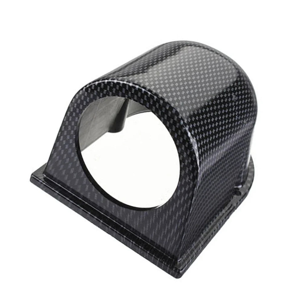 Carbon Fiber Single Hole Gauge Pod for Dash Mount 52mm (2010–2023)