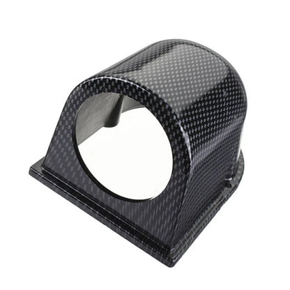 Carbon Fiber Single Hole Gauge Pod for Dash Mount 52mm (2010–2023)