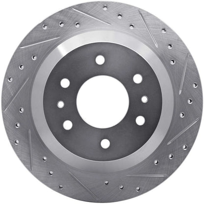 Rotor Set for GMC Jimmy (2003–2005) | Drilled and Slotted | ALX-PAU-DF-7512-48048-CLA5