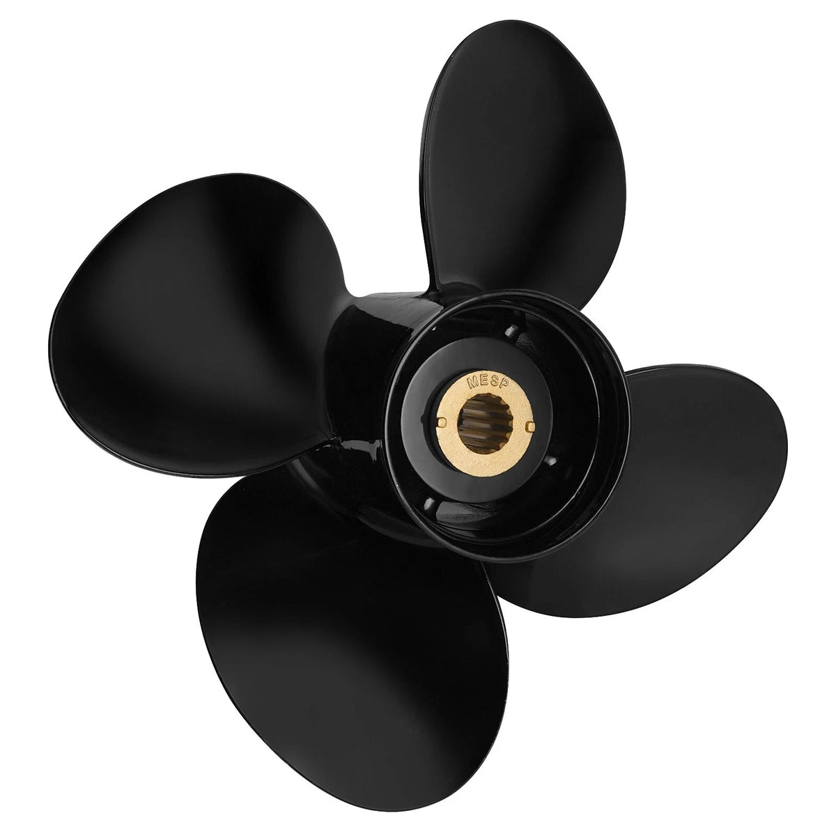 4-Blade Outboard Propeller for Mercury 40-140HP (15 Tooth, RH)