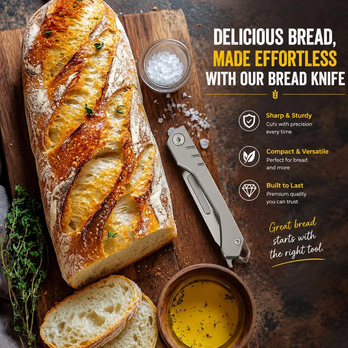 2.5" Stainless Steel Bread Lame for Sourdough Scoring