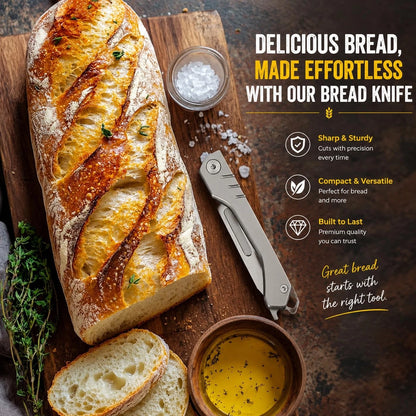 2.5" Stainless Steel Bread Lame for Sourdough Scoring
