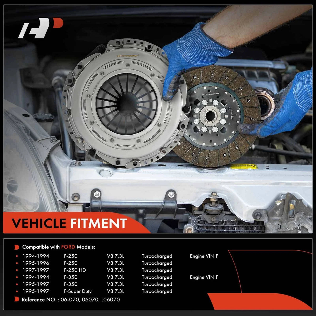 Clutch Kit for Ford F-250, F-350 (1994–1997)